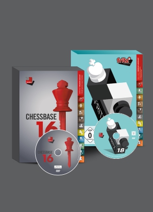 ChessBase 16 + Fritz 18 на DVD (2 диска)
